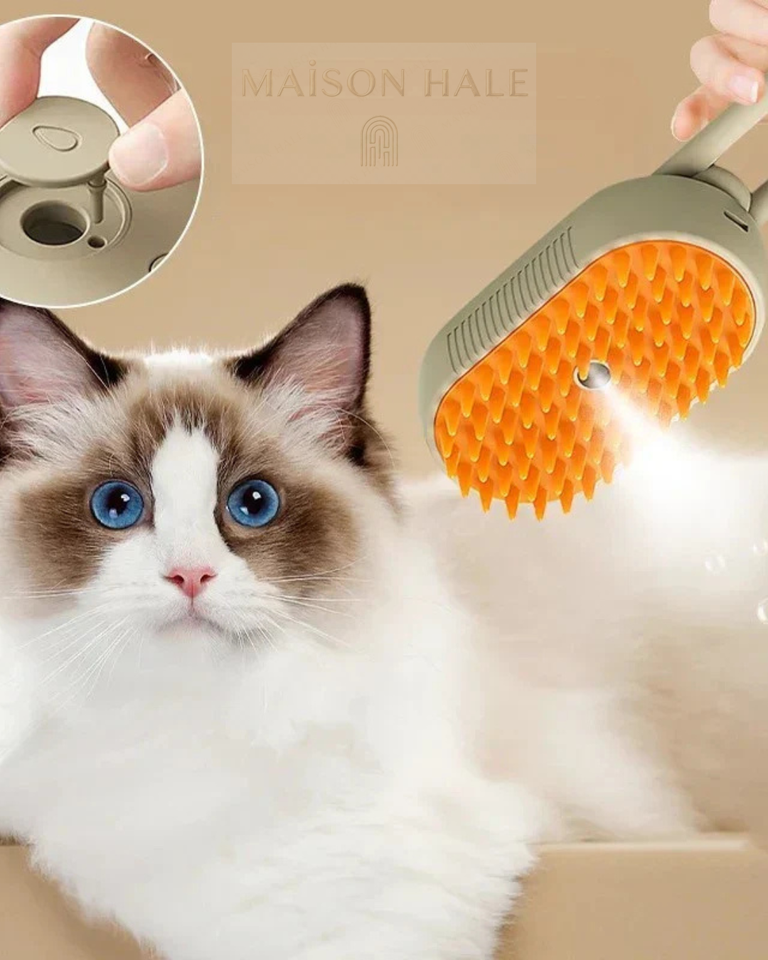 Cepillo vapor 3 en 1 mascotas