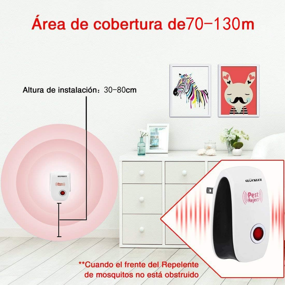 Repelente Ultrasonico De Plagas